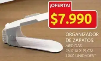 Organizador de Zapatos 26 x 10 x 19cm