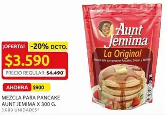 Ara Mezcla para Pancake Aunt Jemima x 300g oferta