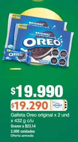 Jumbo Oreo galleta original oferta