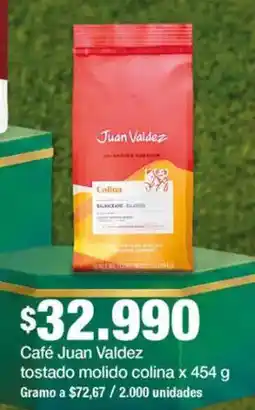 Jumbo Juan valdez café tostado molido colina oferta