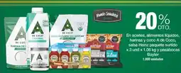 Jumbo En aceites, alimentos líquidos, harinas y coco a de coco, salsa heinz paquete surtido oferta