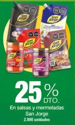 Jumbo San jorge en salsas y mermeladas oferta