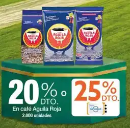 Jumbo Aguila roja en café oferta