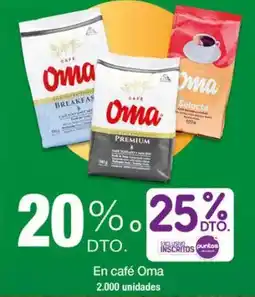 Jumbo Oma en café oferta