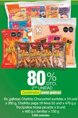 Jumbo En galletas chefrito chocochef surtidas oferta