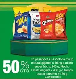 Jumbo En pasabocas la victoria mixto natural gigante oferta