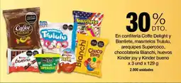 Jumbo En confitería coffe delight y barrilete, masmelos trululu, arequipes supercoco, chocolatería bianchi oferta