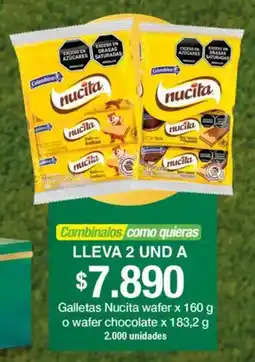 Jumbo Nucita wafer galletas oferta