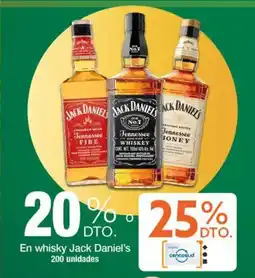 Jumbo Jack daniel's en whisky oferta