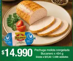 Jumbo Bucanero pechuga molida congelada oferta