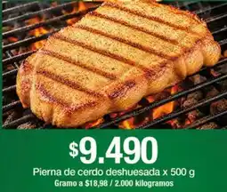 Jumbo Pierna de cerdo deshuesada oferta