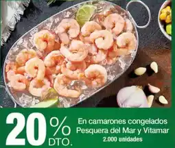 Jumbo En camarones congelados pesquera del mar y vitamar oferta