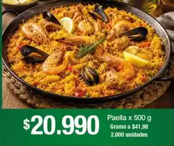 Jumbo Paella oferta