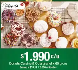 Jumbo Cuisine & co donuts a granel oferta