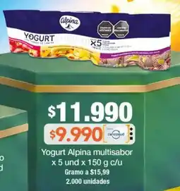 Jumbo Yogurt Alpina multisabor oferta