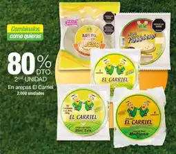 Jumbo El carriel en arepas oferta