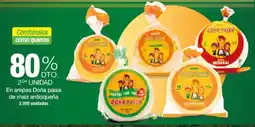 Jumbo Doña paisa de maíz en arepas antioqueña oferta