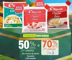 Jumbo Alquería en crema de leche oferta