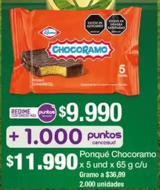 Chocoramo ponqué