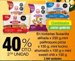 Jumbo Susanita aliñada en tostadas oferta