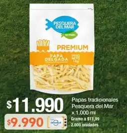 Jumbo Pesquera del mar papas tradicionales oferta