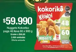Jumbo Kokoriko nuggets oferta