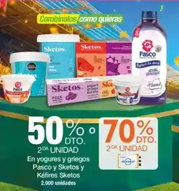 Jumbo En yogures y griegos pasco y sketos y kéfires sketos oferta