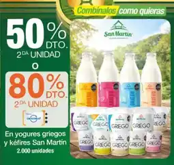 Jumbo San martín en yogures griegos y kéfires oferta