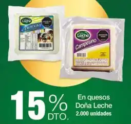 Jumbo Doña leche en quesos oferta