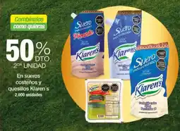 Jumbo Klaren's en sueros costeños y quesillos oferta