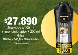 Jumbo Gliss shampoo oferta