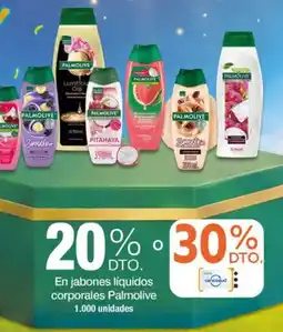 Jumbo Palmolive en jabones líquidos corporales oferta