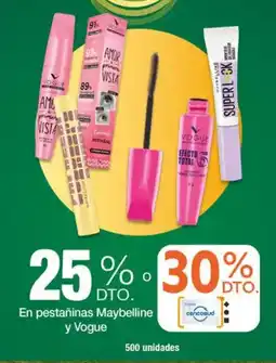 Jumbo En pestañinas maybelline y vogue oferta