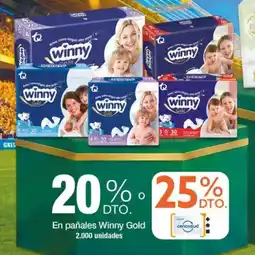 Jumbo Winny gold en pañales oferta