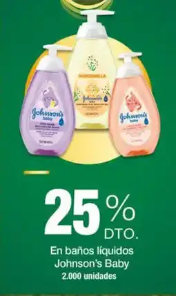 Jumbo Johnson's baby en baños líquidos oferta
