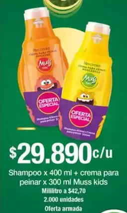 Jumbo Muss kids shampoo oferta