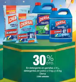 Jumbo Dersa en detergente en garrafas oferta