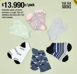 Jumbo Calcetín para hombre y mujer yax oferta