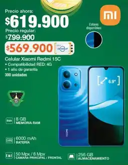 Jumbo Xiaomi redmi 15C celular oferta