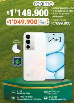 Jumbo Realme celular realme C100 oferta