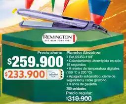 Jumbo Remington plancha alisadora oferta