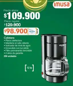Jumbo Imusa cafetera oferta
