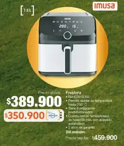 Jumbo Imusa freidora oferta