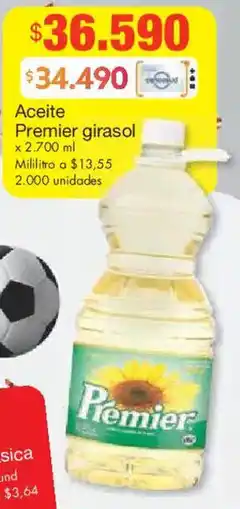 Metro Premier aceite girasol oferta