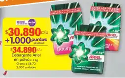 Metro Ariel detergente en polvo oferta