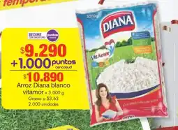 Metro Diana arroz blanco vitamor oferta