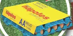 Metro Nápoles huevos extra grande AA rojo oferta