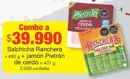 Metro Ranchera salchicha oferta