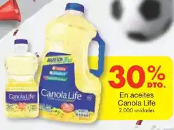 Metro Canola life en aceites oferta