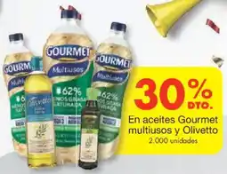 Metro Gourmet multiusos y olivetto en aceites oferta